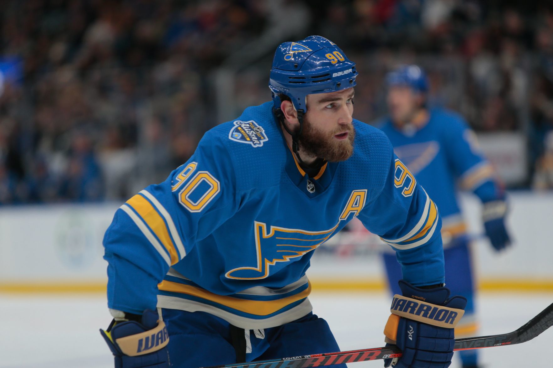 Blues take on Predators at the Enterprise Center